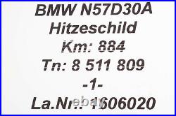 884km 8511809 BMW N57D30A 530d 325 330d Heat Shield