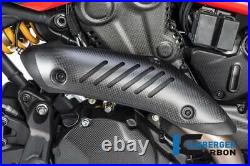 Ilmberger MATT Carbon Fibre Exhaust Manifold Guard Ducati Monster 821 2018