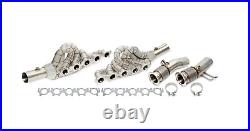 TA Technix exhaust manifold header with heat protection Audi R8 V10